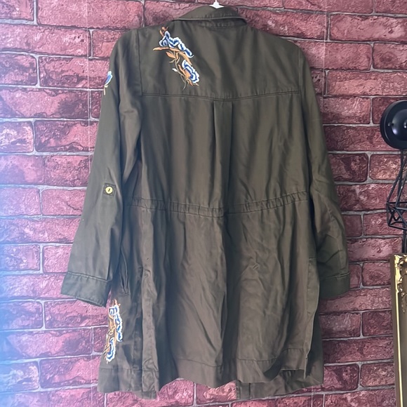 Embroidered Utility Jacket - Picture 2 of 4